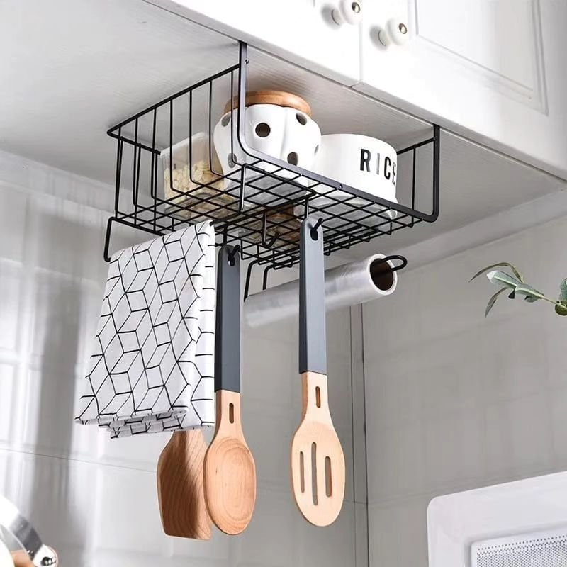 3-in-1 Metallic Under-the-Shelves Organizers