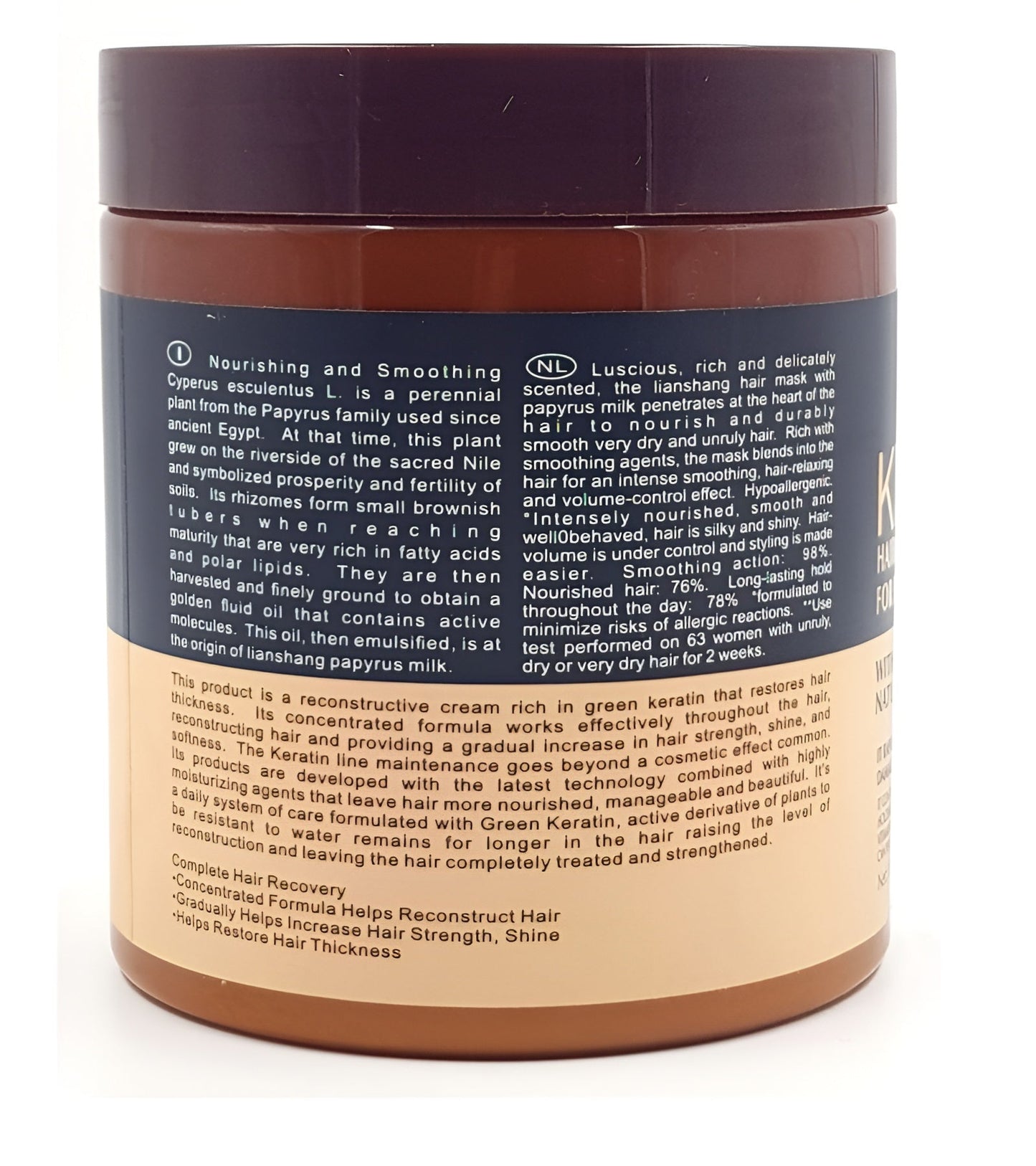 Keratin Hair Care Balance Hair Mask