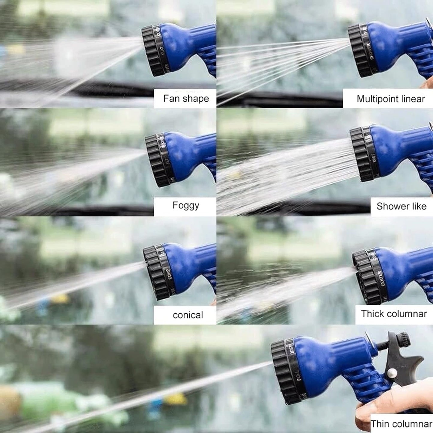 Air Compressor Hose Garden Watering Expandable Flexible Hose Flexible Hose With Spray Gun