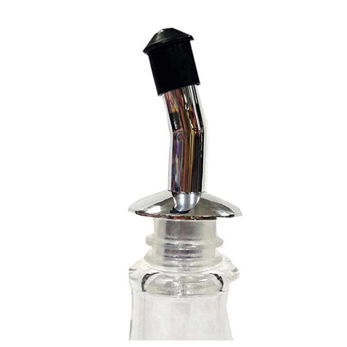 Acrylic Kitchen Oil Bottle 800mL , Oil Condiment Bottle With Metal Nozzle,
