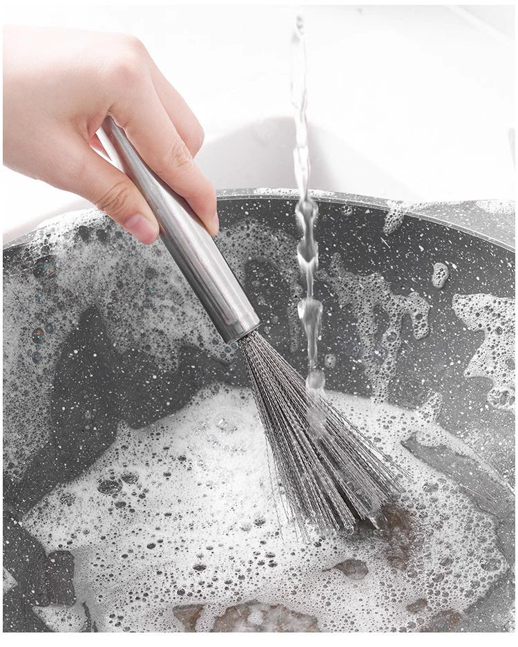 304 Stainless Steel Pot Brus Cleaning Brush