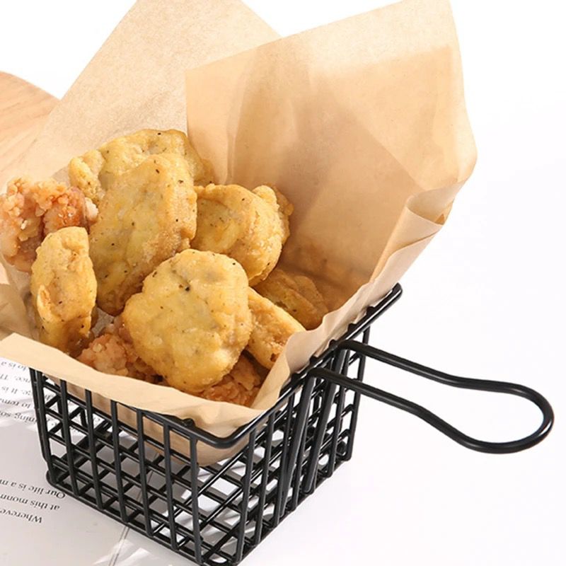Dream Enterprises French Fries Basket Portable Stainless Steel Chips Mini Frying Basket