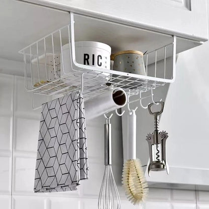 3-in-1 Metallic Under-the-Shelves Organizers