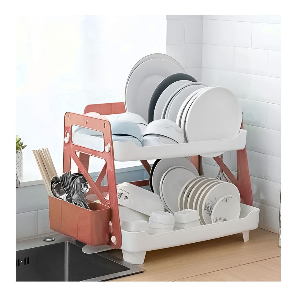 Kitchen Dish drying Rack for Efficient Drying Organization and storage with multiple slots