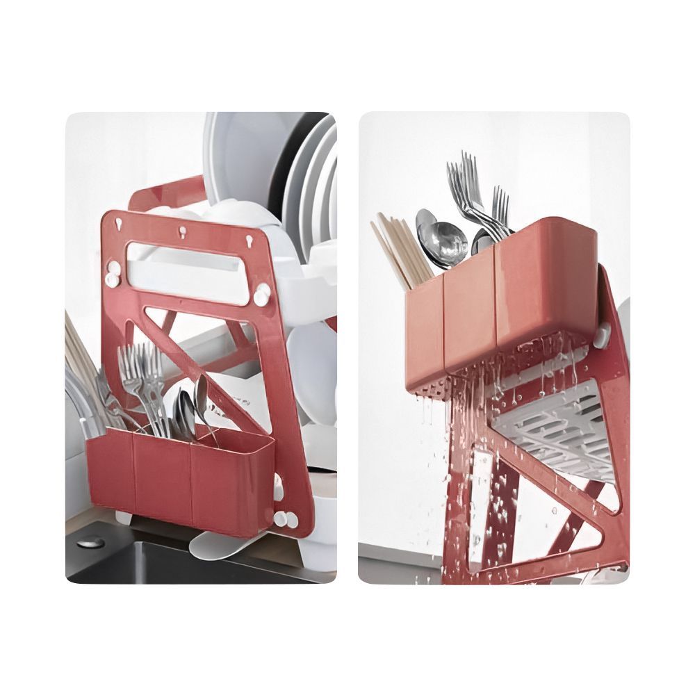 Kitchen Dish drying Rack for Efficient Drying Organization and storage with multiple slots
