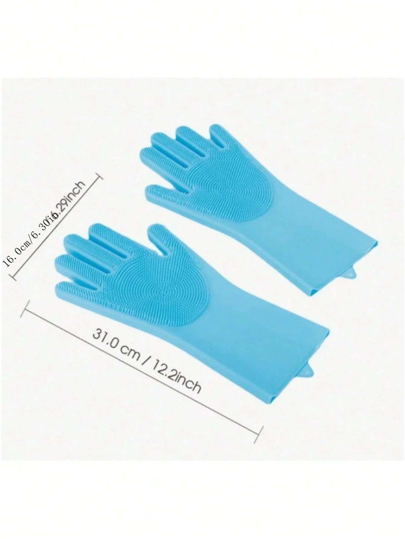 Pet Dog Bath Gloves,Silicone Dog Shower Gloves With Short Bristles,