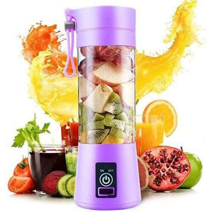 Usb Chargeable Juicer Blender - 6 Blades
