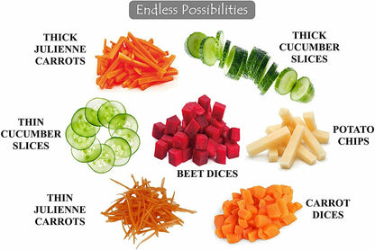 4 In 1 Vegetable Cutter Chopper
