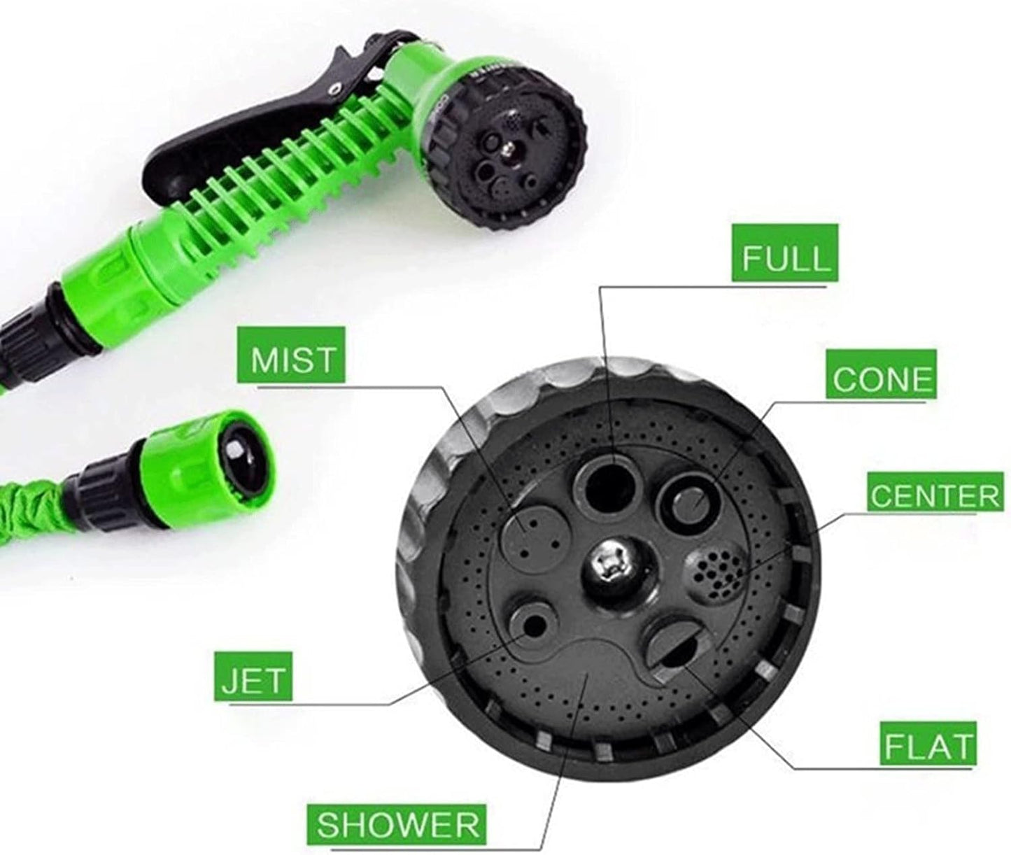 Air Compressor Hose Garden Watering Expandable Flexible Hose Flexible Hose With Spray Gun