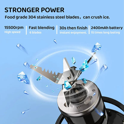 Portable Electric Juicer Blender 350ML