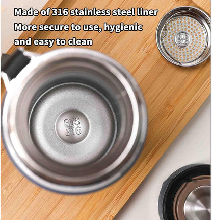 Water Bottle  Stainless Steel Thermos Cup Large Capacity Ton Pot Good-looking
