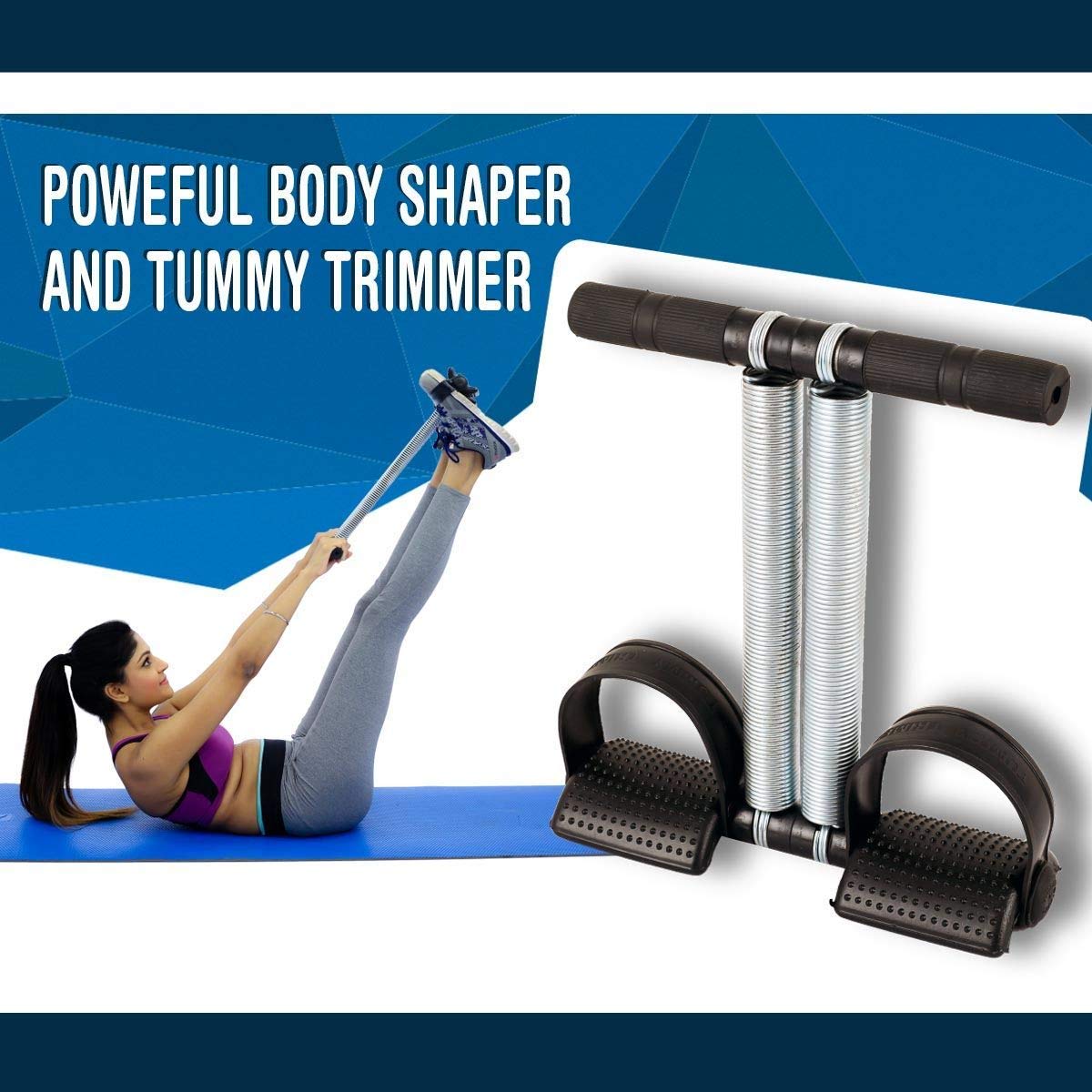 Tummy Trimmer Double Spring Exercise Machine