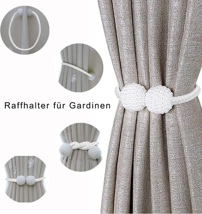 Set of 2 Curtains Eyelet Curtain Set