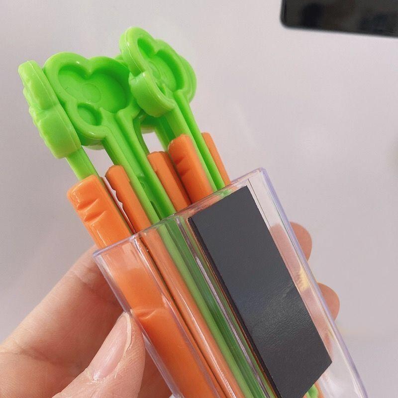 4 PCS Food Sealing Clip Carrot Shapeood Sealing Clip