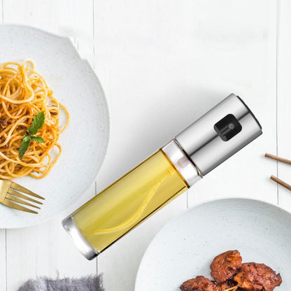 Portable Storage Bottle Small DIY Anti-corrosion Food-grade Glass Oil Spray .