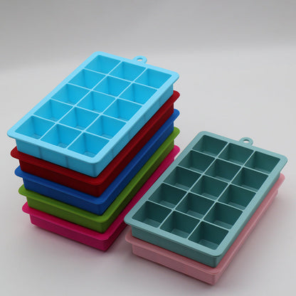 Reusable Sphere Ice Cube Tray Custom Whisky Ice Ball Maker Mold Square Silicone Ice Mould