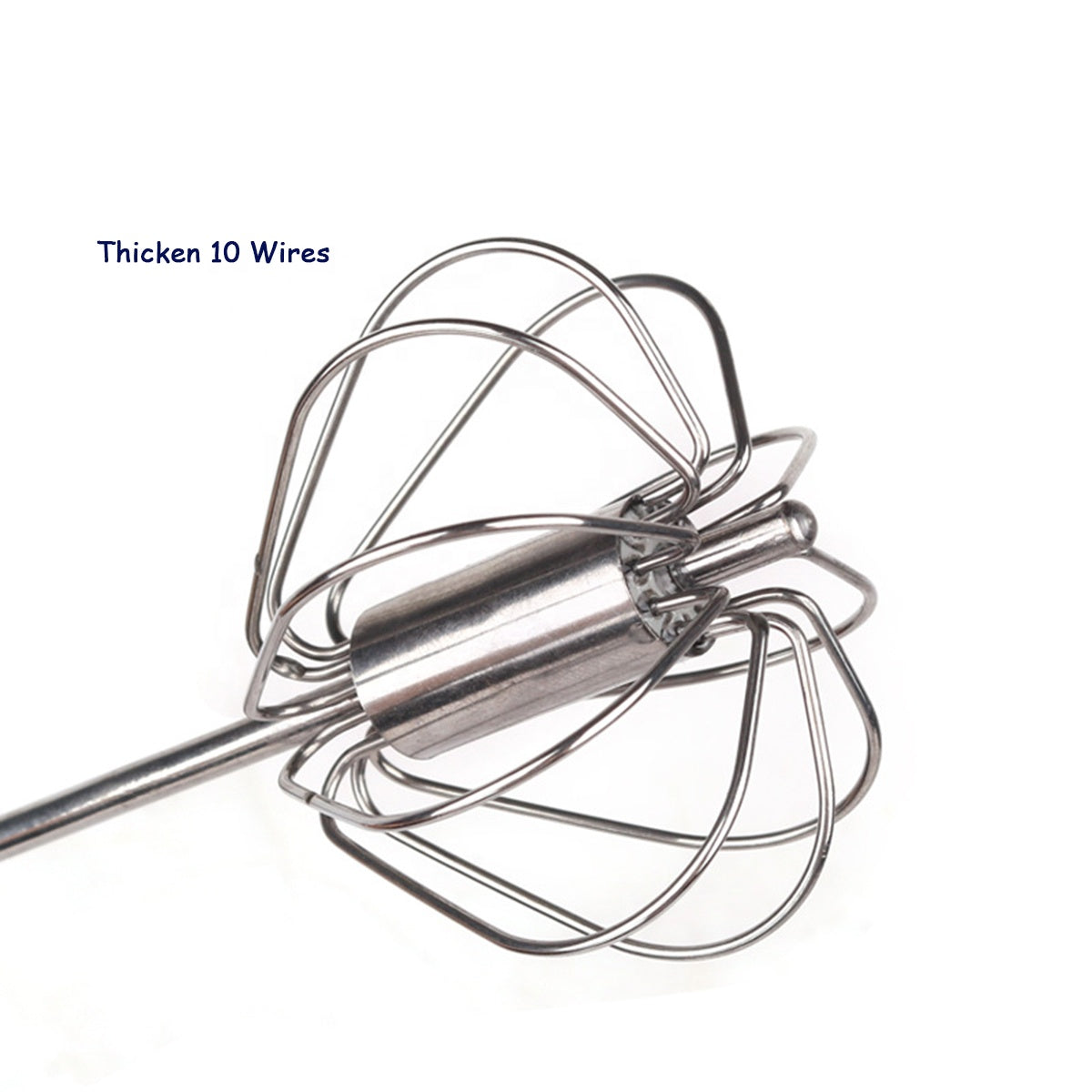 Metal Wires 10 inch Rotary Egg Beater 12 inch Manual Pressed Metal Egg .