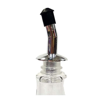 Acrylic Kitchen Oil Bottle 800mL , Oil Condiment Bottle With Metal Nozzle,