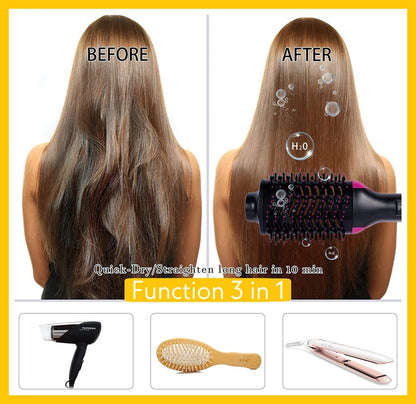 One Step 3 in 1 Hair Dryer , hair straightner and hair curler for ladies