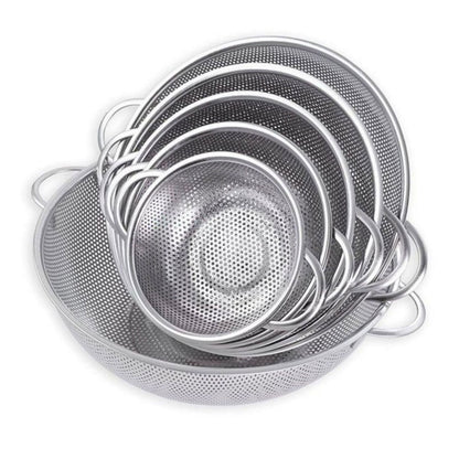 Vegetable Stainless Steel Strainer 6Pcs Set.