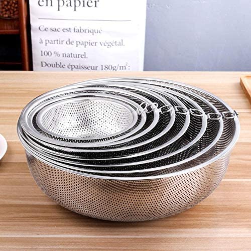Vegetable Stainless Steel Strainer 6Pcs Set.