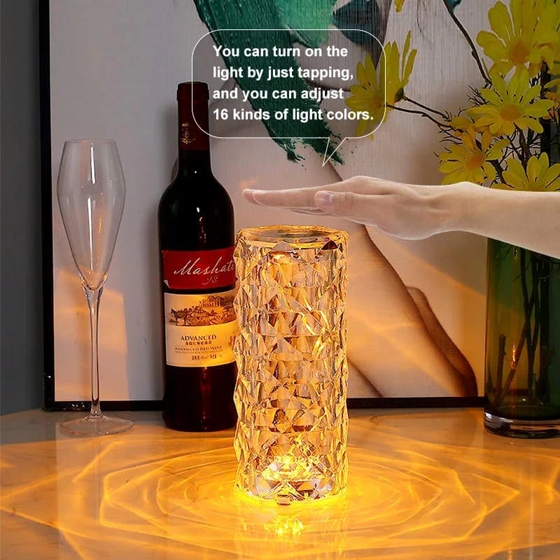 Diamond Crystal lamp-with 16 Colors