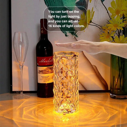 Diamond Crystal lamp-with 16 Colors
