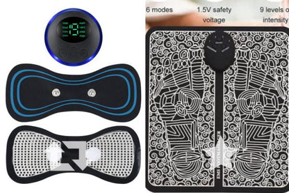 Ems Butterfly Portable Neck Massager Rechargeable