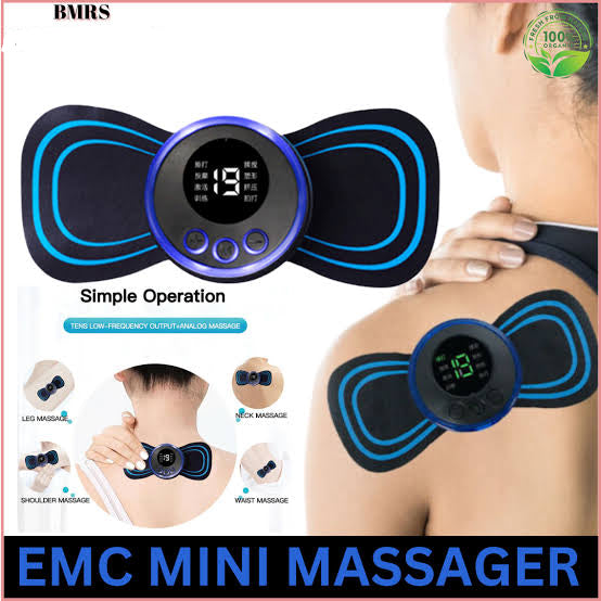 Ems Butterfly Portable Neck Massager Rechargeable