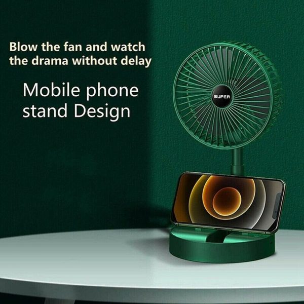 Portable Telescopic Folding Fan